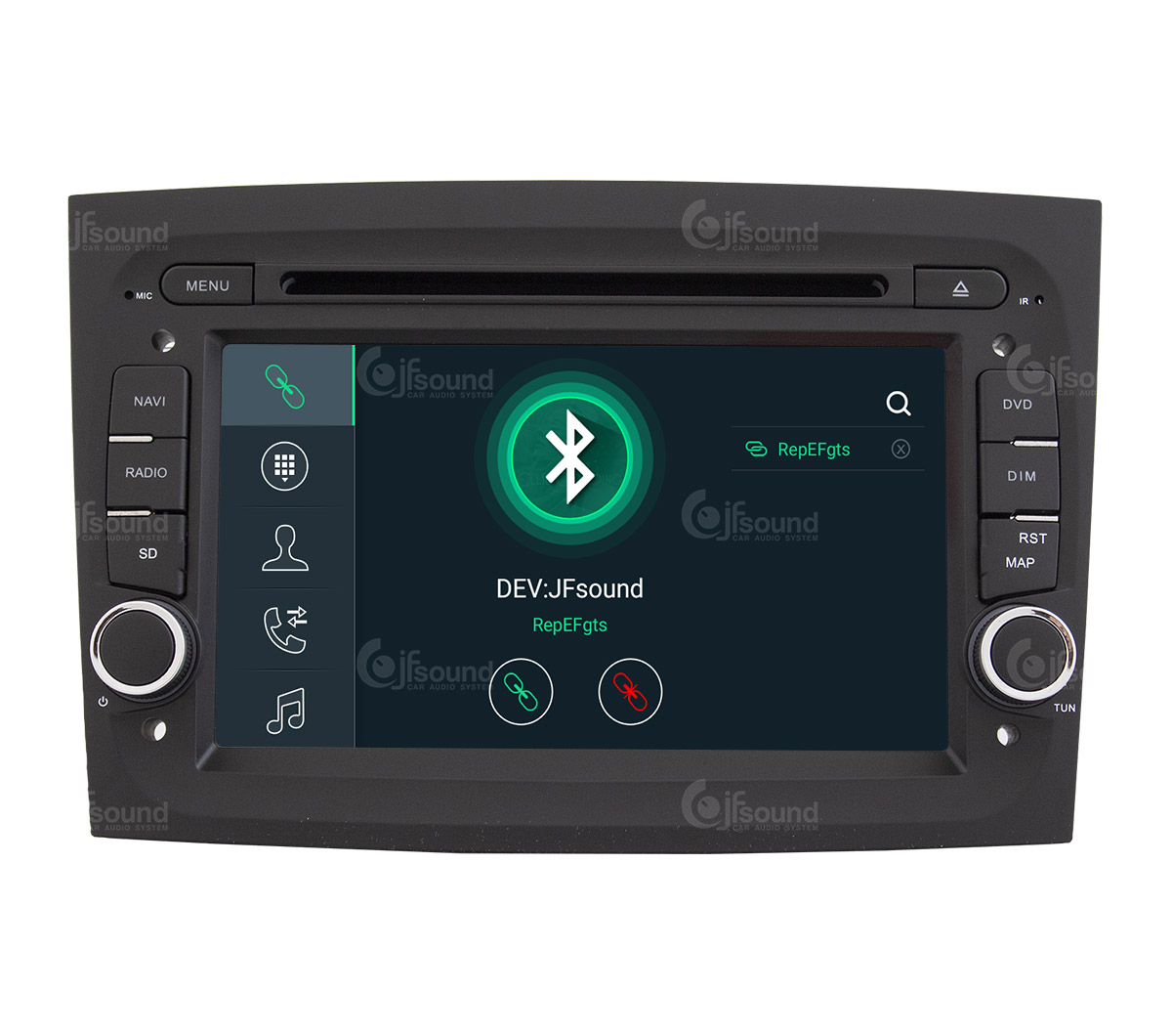 JFSound X9C-PRO JF-037FD-X9C-PRO autoradio per Fiat Doblò 4G