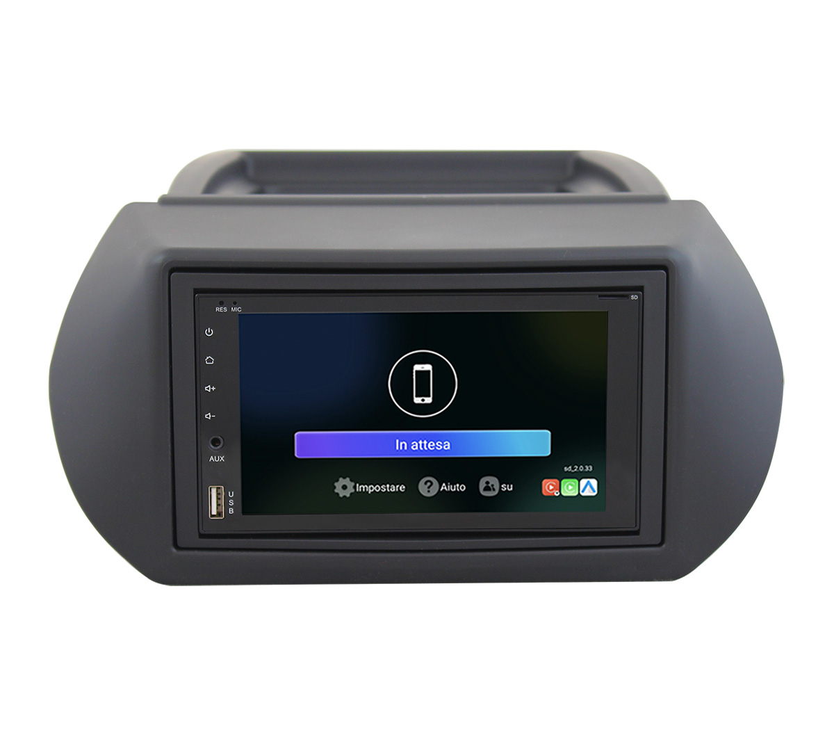 JFSound UP-PRO JF-227-UP-FF-PRO autoradio Fiorino Qubo wireless