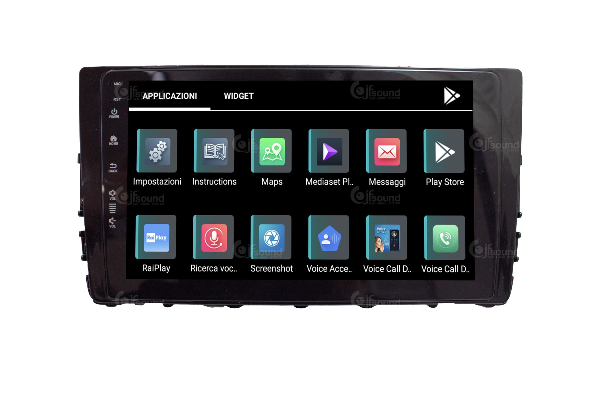 JFSound X9C-PRO JF-039WR autoradio 4G per Volkswagen T-Roc