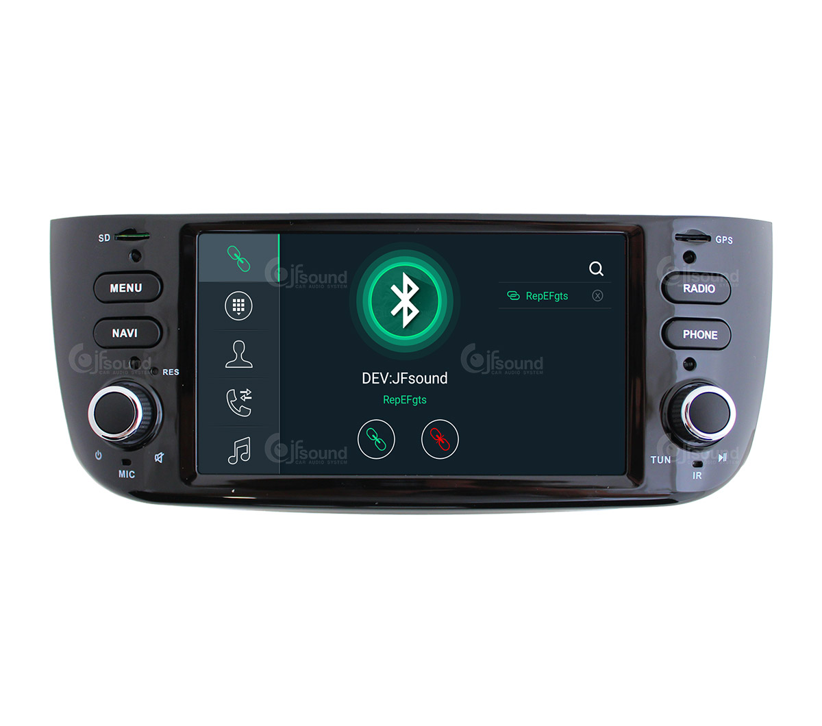JFSound X9C-PRO JF-132FL-X9C-PRO autoradio Android Fiat Punto EVO 4G
