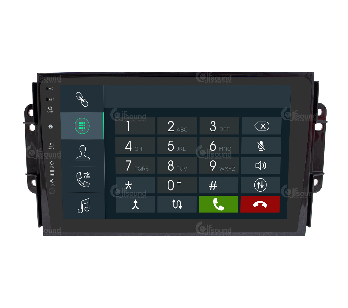 JFSound X9C-PRO JF-039D3-X9C-PRO autoradio Android DR 3 4G