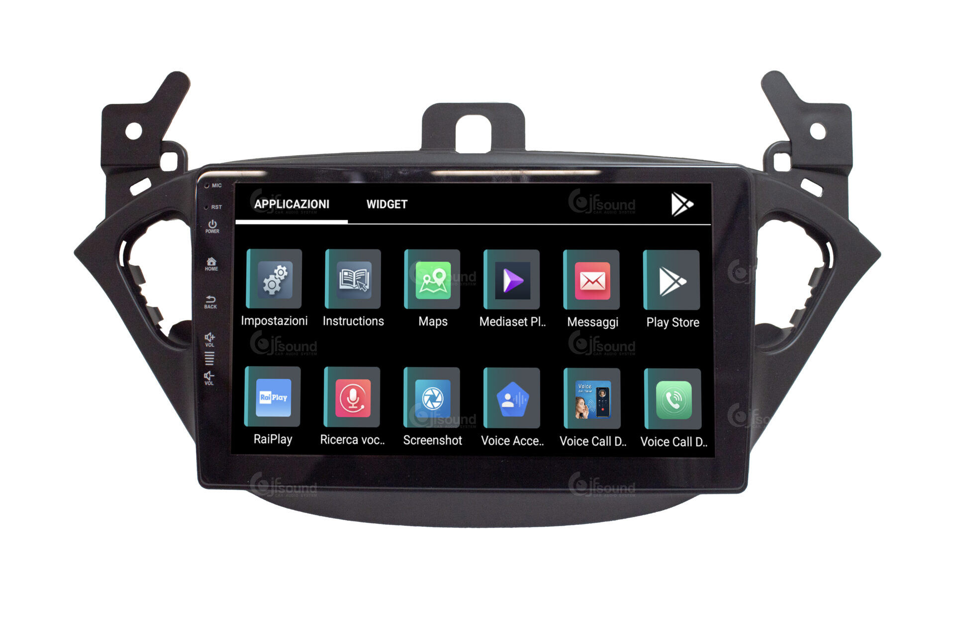 JFSound X9C-PRO JF-039OC-X9C-PRO autoradio Corsa Adam 4G DSP