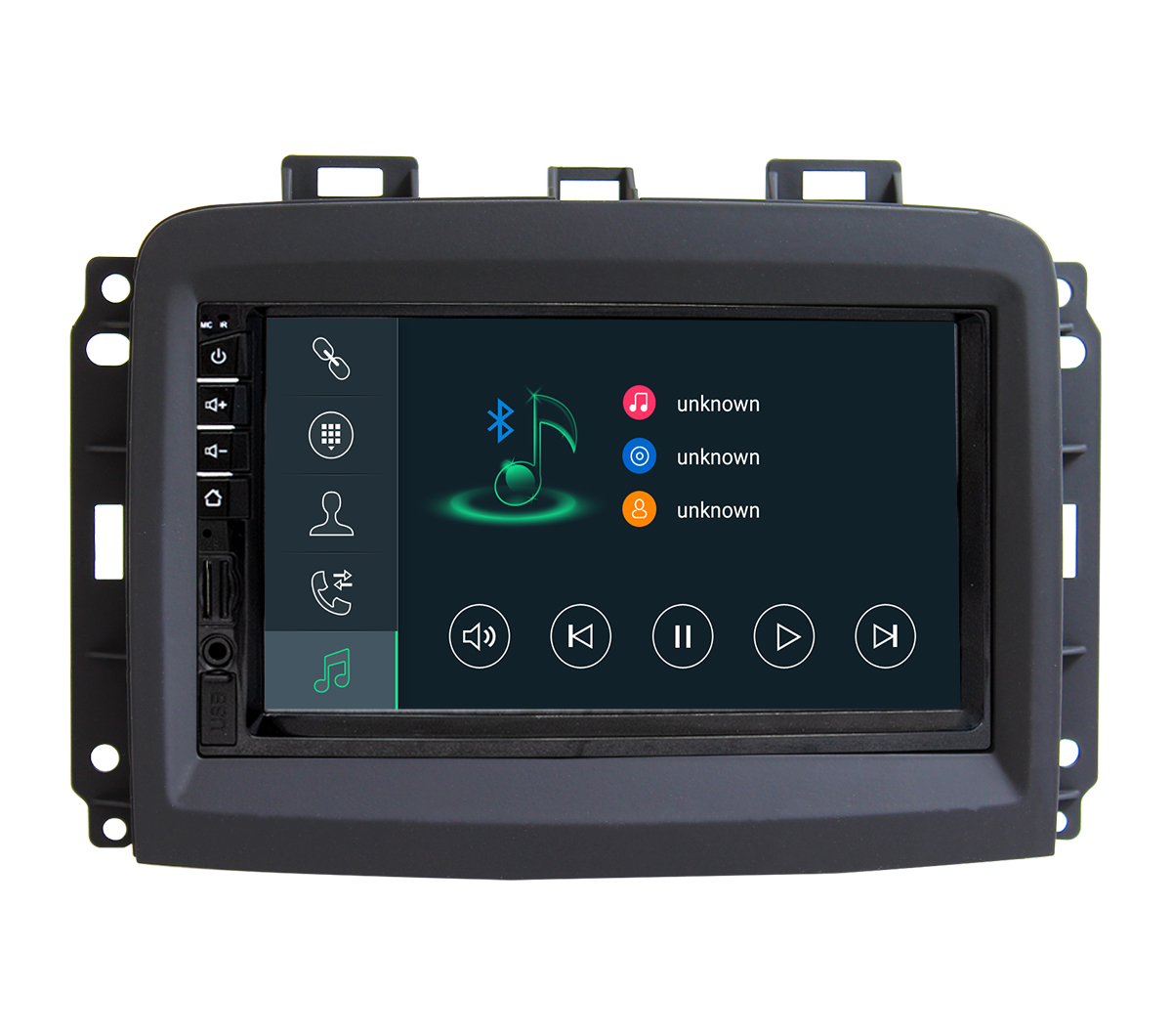 JFSound JF-007-X9C-FL-PRO autoradio 4G per Fiat 500L con camera
