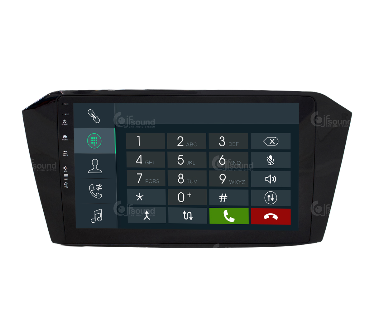 JFSound X9C-PRO JF-031WP-X9C-PRO autoradio Volkswagen Passat 4G