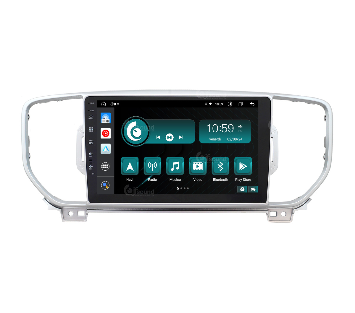 JFSound X9C-PRO JF-039KS-X9C-3-PRO autoradio Android per Kia Sportage