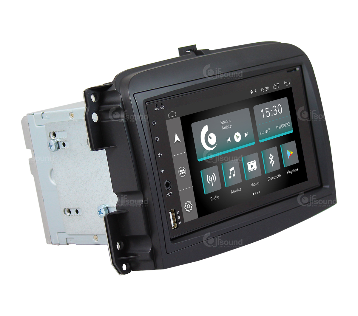 JFSound X7C-PRO JF-227-X7C-FLO-PRO autoradio Fiat 500L DSP