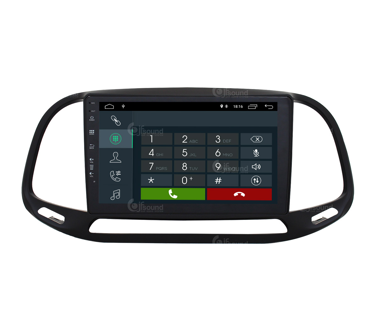 JFSound X7C-PRO JF-039FD-X7C-PRO autoradio Fiat Doblò con DSP