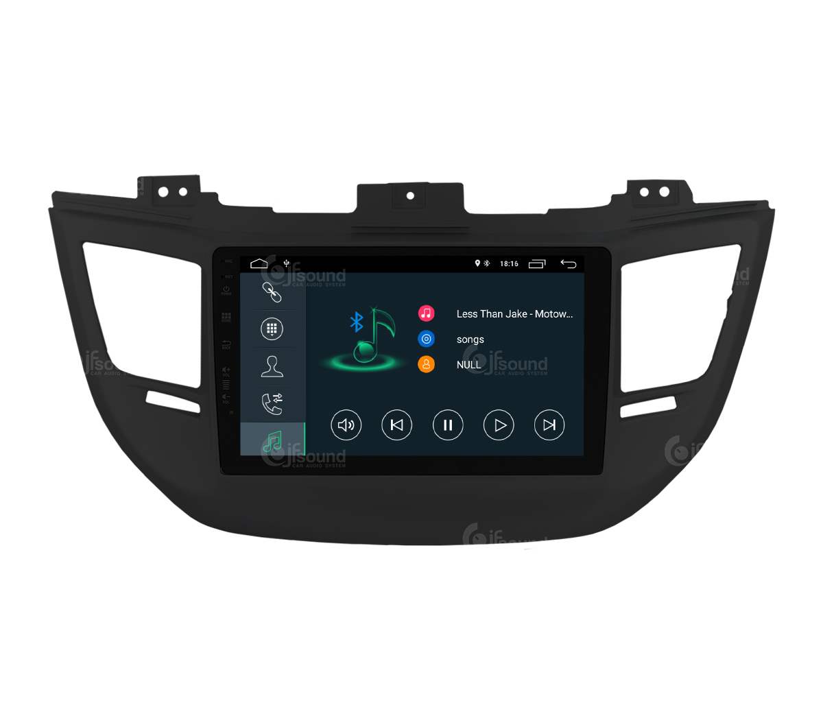 JFSound X7C-PRO JF-131HT autoradio Android Tucson DSP mappe