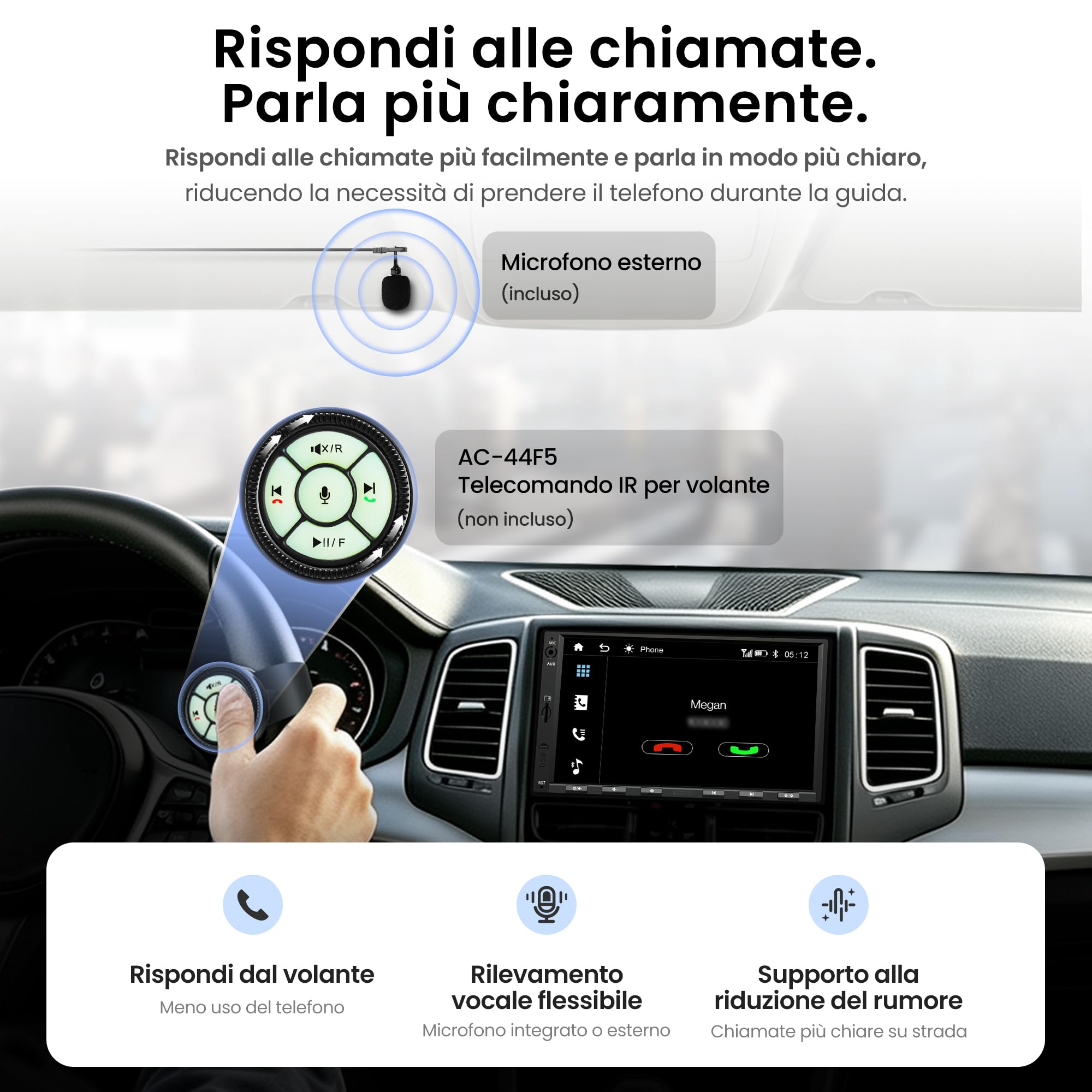 ATOTO F7 WE Autoradio 2 DIN 7 Pollici QLED CarPlay Wireless