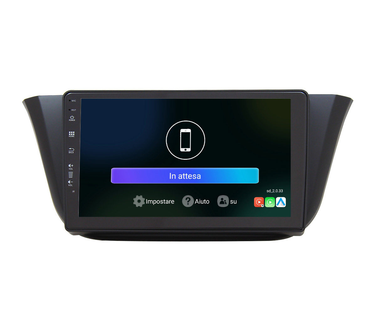 JFSound UP-PRO JF-139ID Autoradio Android per Iveco Daily