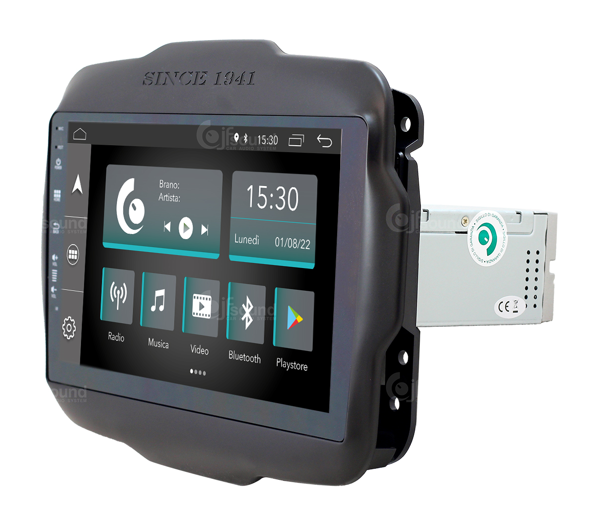 JFSound X7C-PRO JF-039JR-X7C-PRO autoradio Android Jeep Renegade DSP