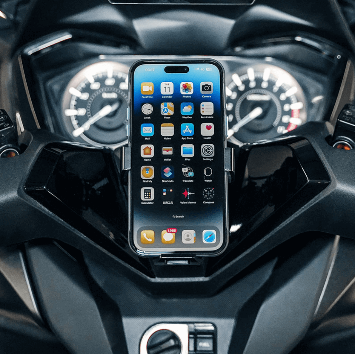 CHIGEE CG2 Supporto Porta Telefono Honda Forza NSS350