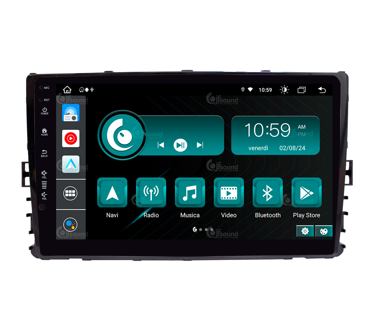 JFSound X9C-PRO JF-039WP autoradio 4G per Volkswagen Polo