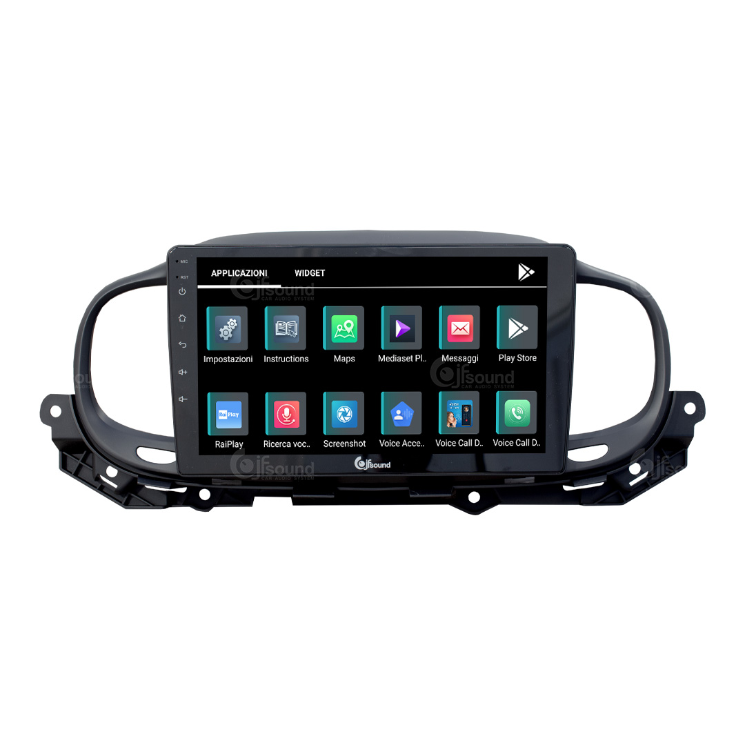 JFSound X9C-PRO JF-039F5-X9C-PRO autoradio per Fiat 500 4G