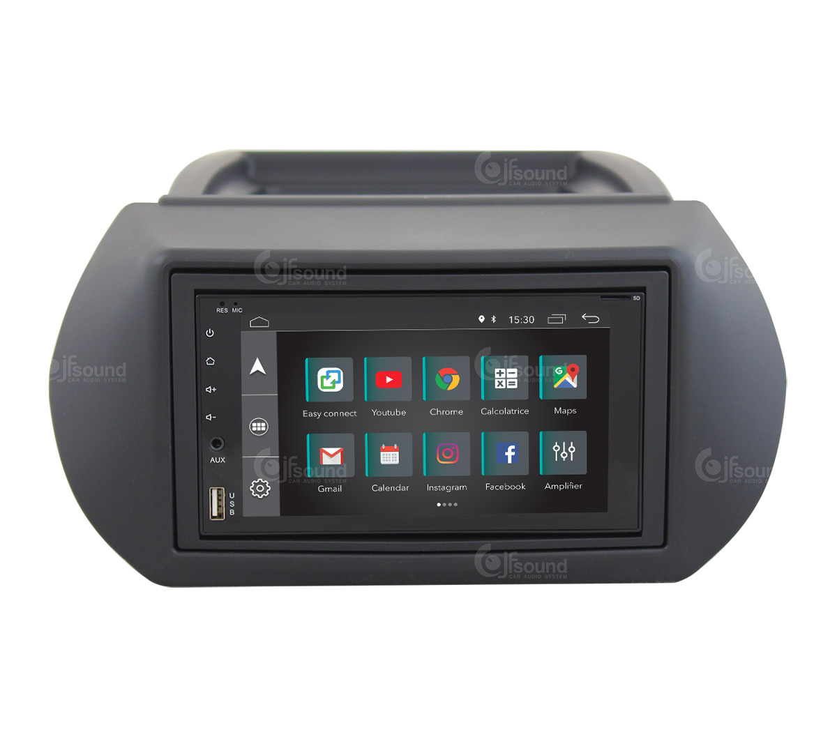 JFSound X7C-PRO JF-227 autoradio Android DSP Fiorino Qubo