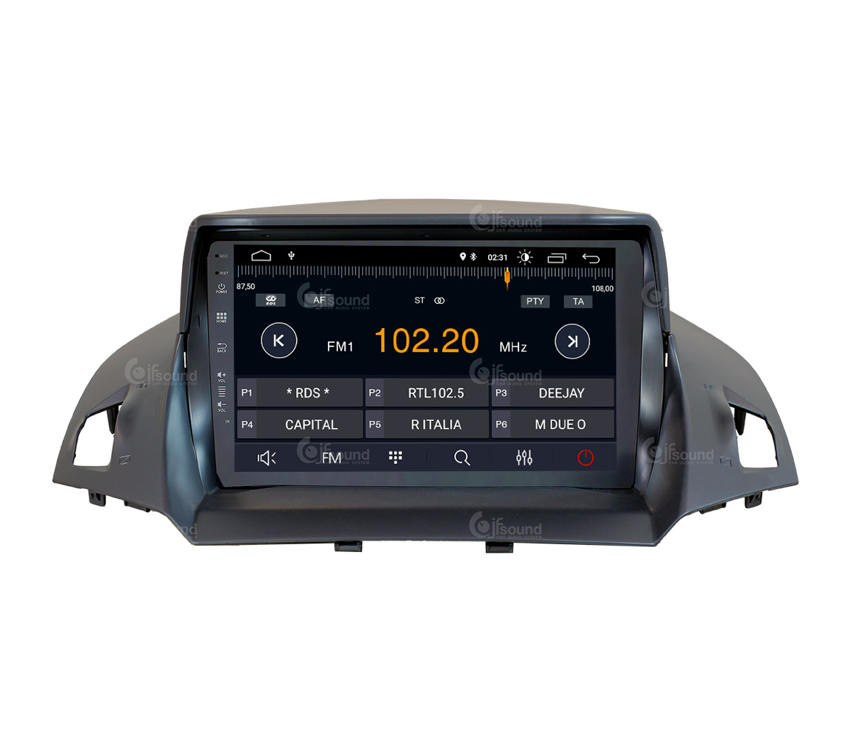 JFSound X7C-PRO JF-031FK-X7C-PRO autoradio Android Ford Kuga DSP