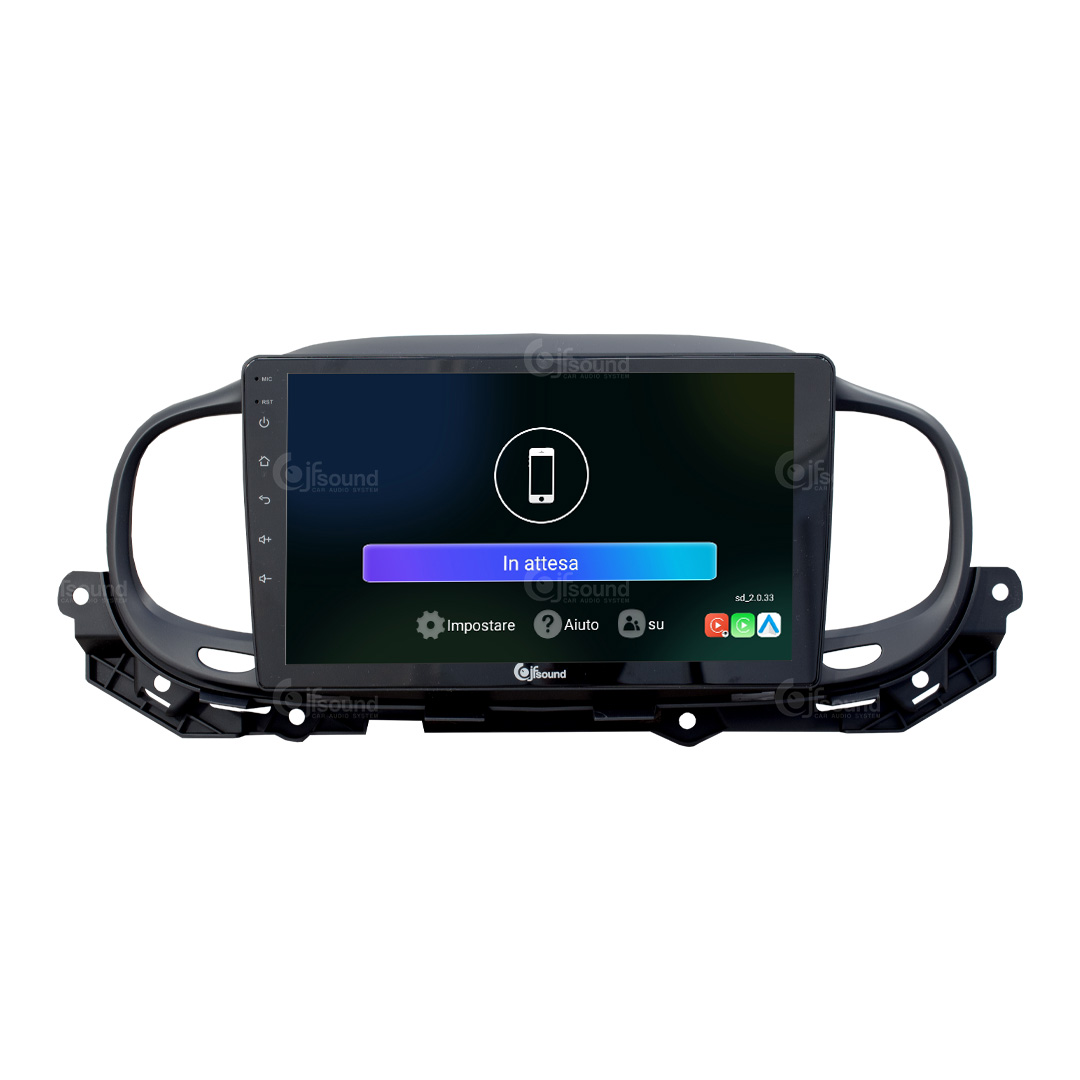 JFSound UP-PRO JF-039F5 autoradio Android Fiat 500 CarPlay