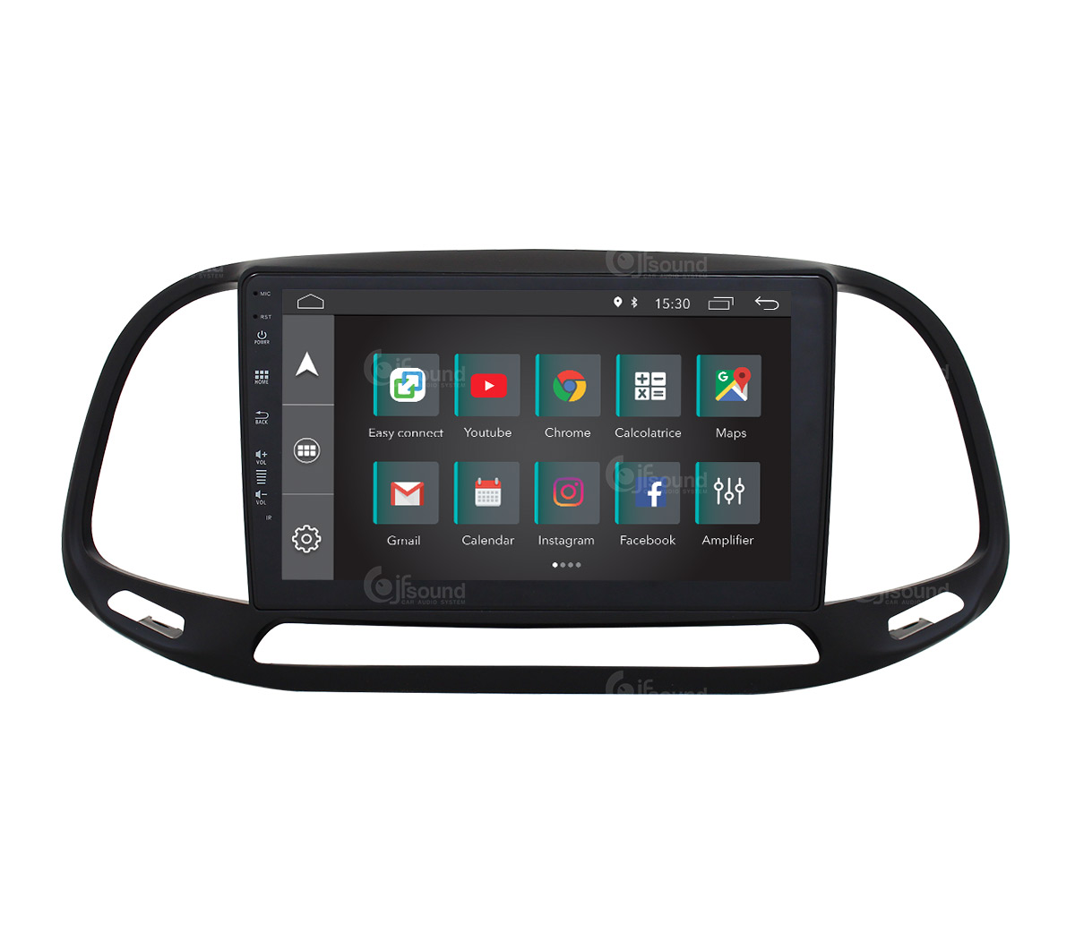 JFSound X7C-PRO JF-039FD-X7C-PRO autoradio Fiat Doblò con DSP