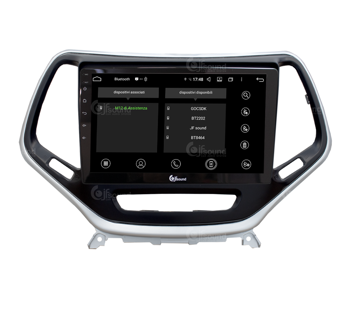 JFSound JF-031JG-UP-PRO autoradio Jeep Cherokee CarPlay