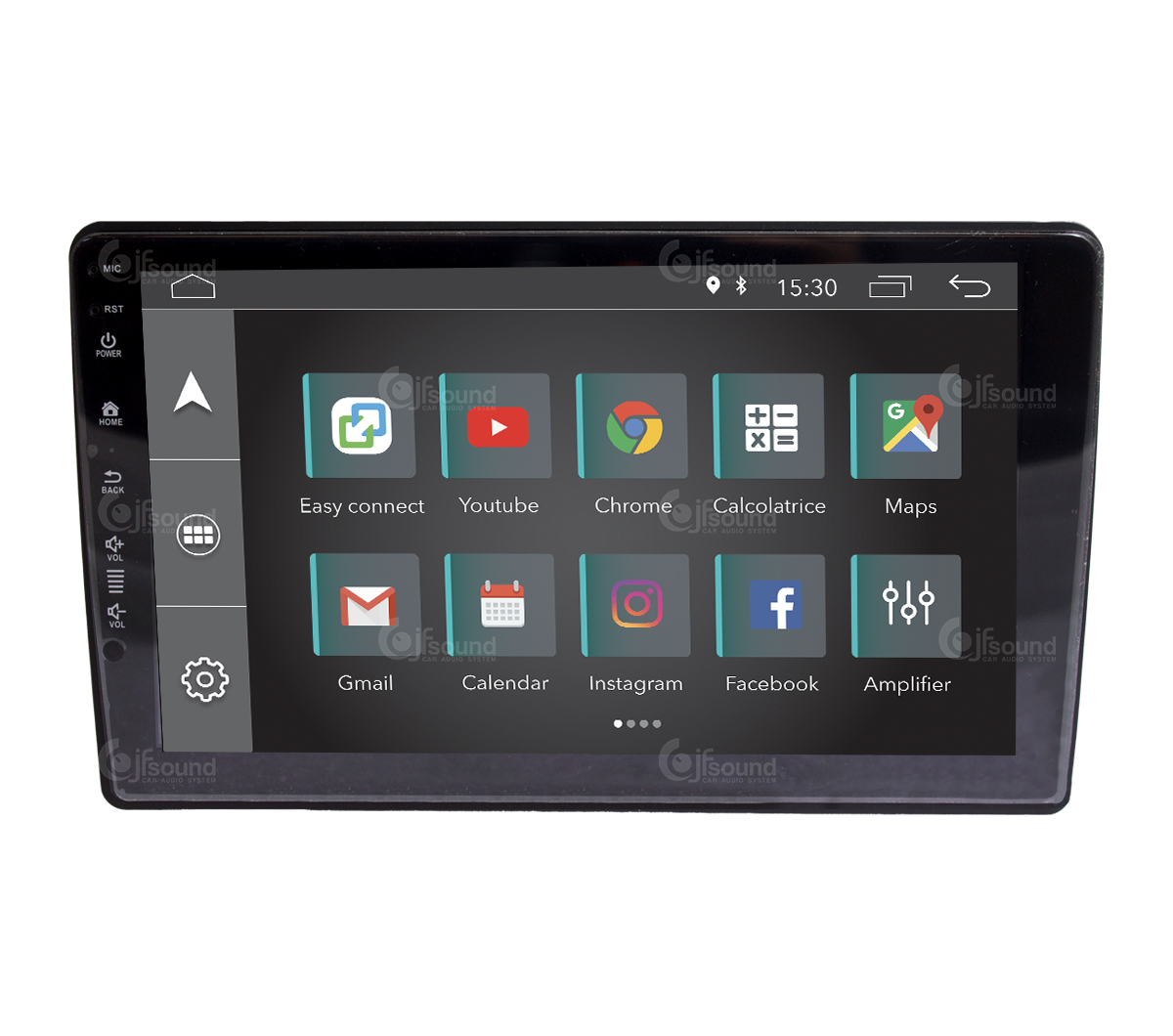 JFSound X7C-PRO JF-039A4-X7C-PRO autoradio Audi A4 con DSP