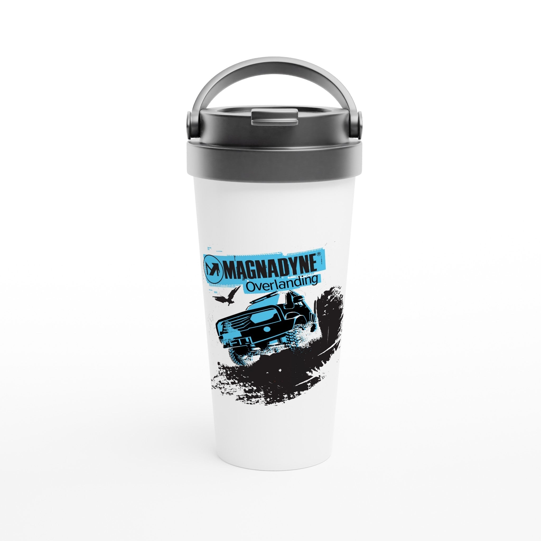 Magnadyne Overlanding Mug Termico Acciaio 443 ml Bianco