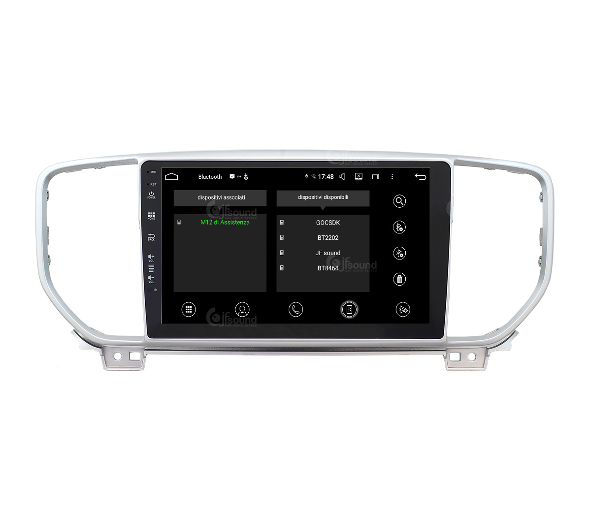 JFSound UP-PRO JF-139KS-UP-1-PRO autoradio Kia Sportage wireless