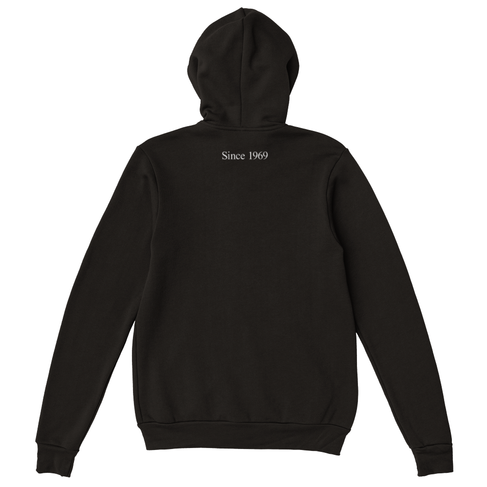 Magnedyne felpa zip premium con cappuccio unisex cotone