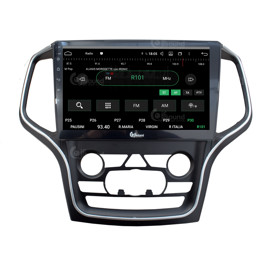 JFSound UP-PRO JF-131JG autoradio Jeep Grand Cherokee CarPlay