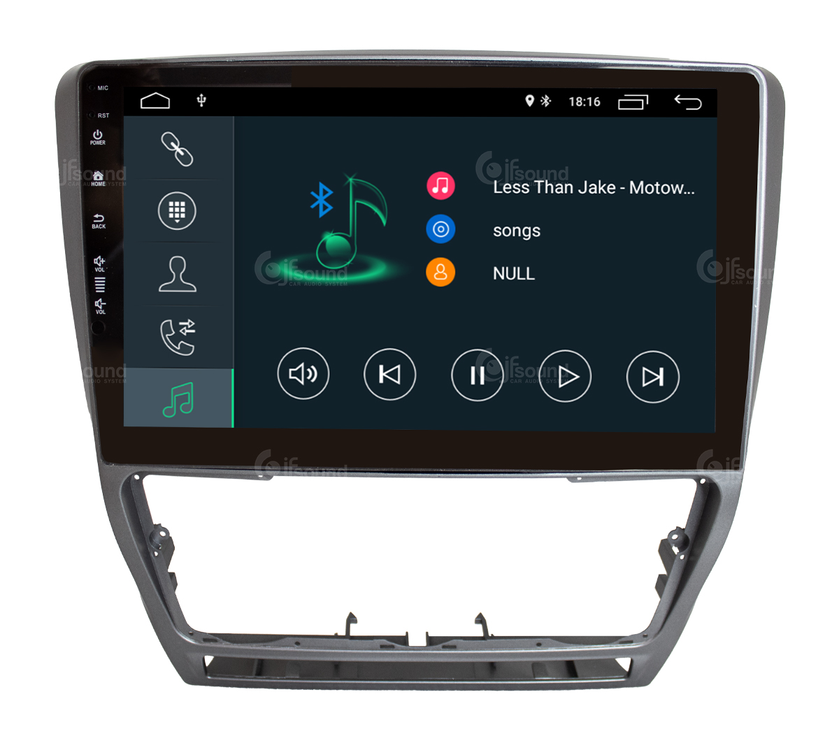 JFSound X7C-PRO JF-031SO-X7C-PRO autoradio Android Skoda Octavia DSP
