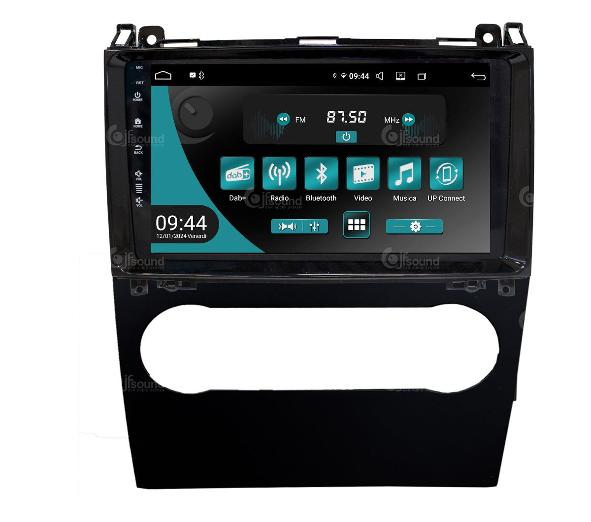 JFSound UP-PRO JF-139MA sistema multimediale Mercedes A B 1 DIN