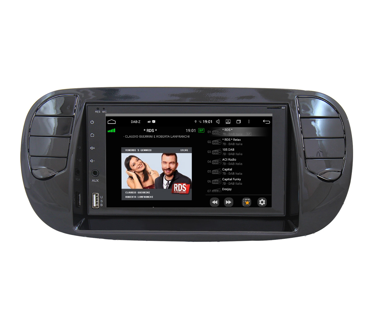 JFSound UP-PRO JF-227-UP-F5N-PRO autoradio Fiat 500