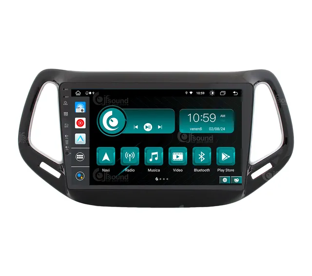JFSound X9C-PRO JF-031JC-X9C-PRO autoradio per Jeep Compass