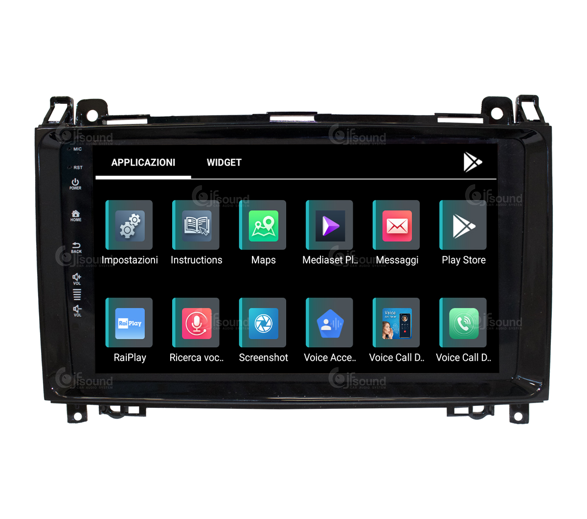 JFSound X9C-PRO JF-039MA-X9C-PRO autoradio Mercedes A B 4G