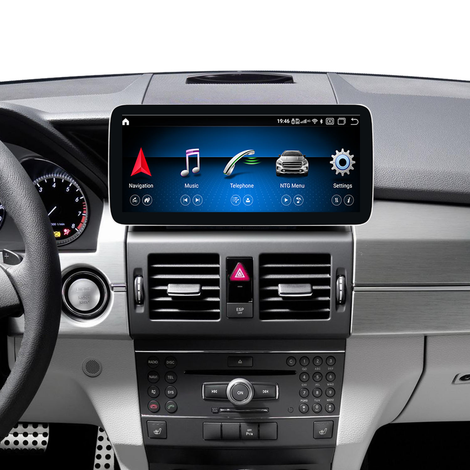 JFSound JF-031GLO-NTG4.0 autoradio per Mercedes GLK NTG4.0
