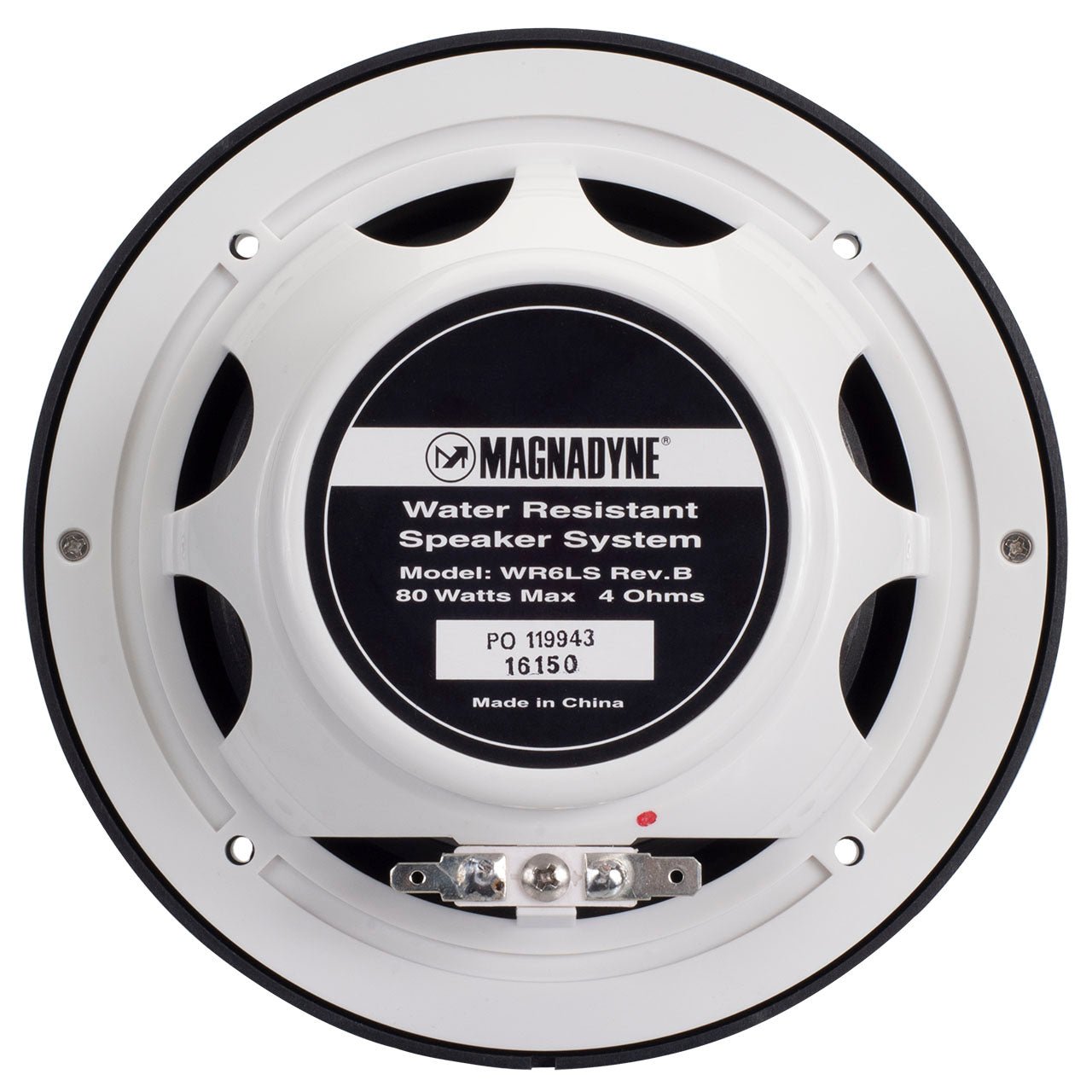 Magnedyne AquaVibe WR6LS-PAIR casse marine 6.5" nere 2 vie