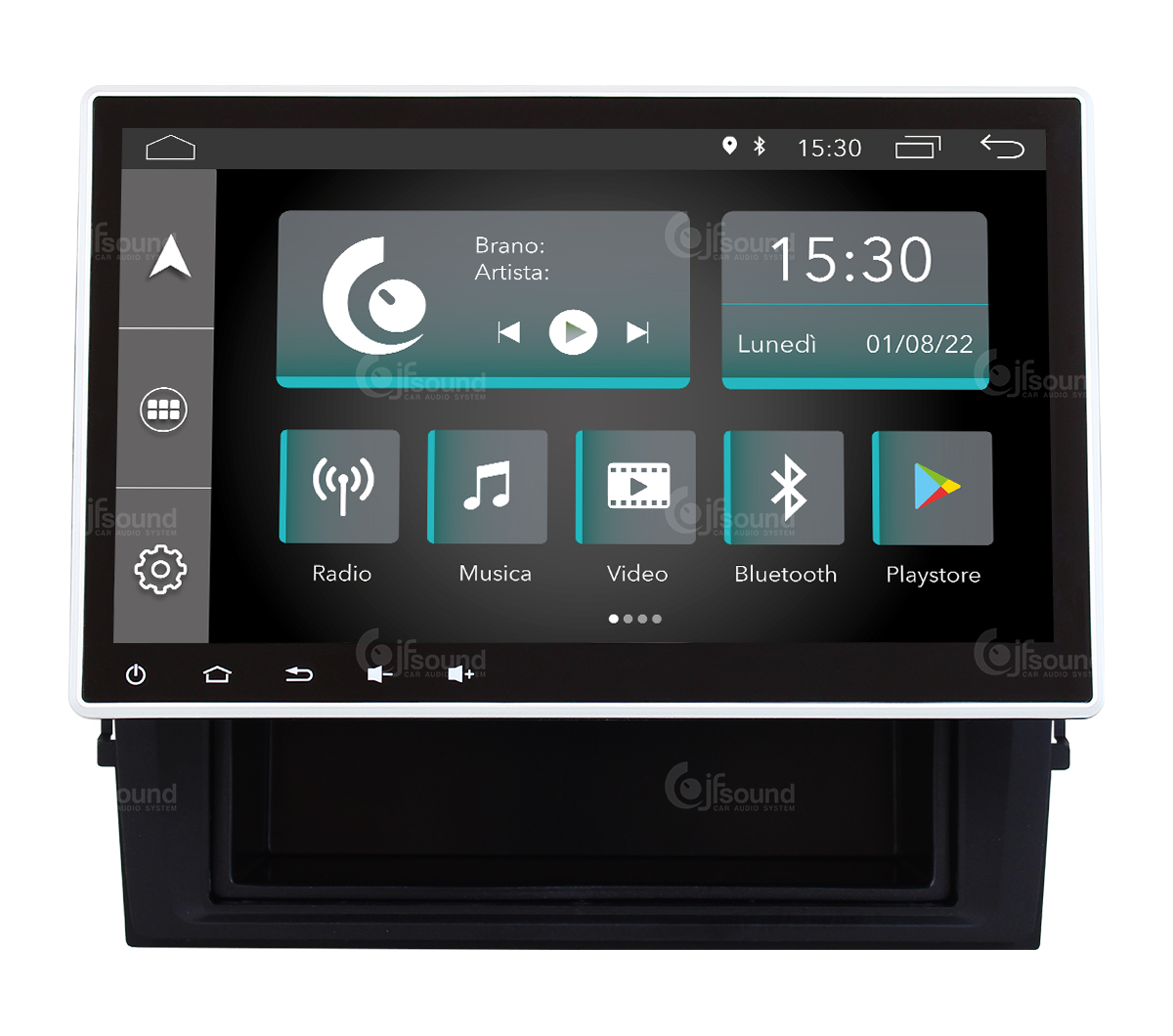 JFSound X7C-PRO JF-011-X7C-WT-PRO autoradio Android Transporter DSP