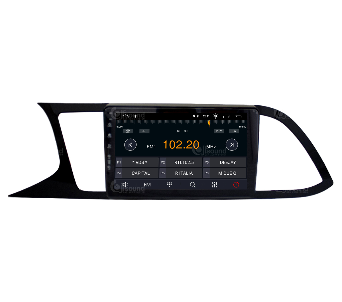 JFSound X7C-PRO JF-139SL autoradio Android Leon Ateca DSP