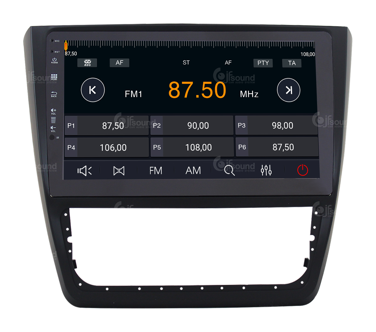 JFSound X9C-PRO JF-031SY-X9C-PRO autoradio Android Skoda Yeti 4G