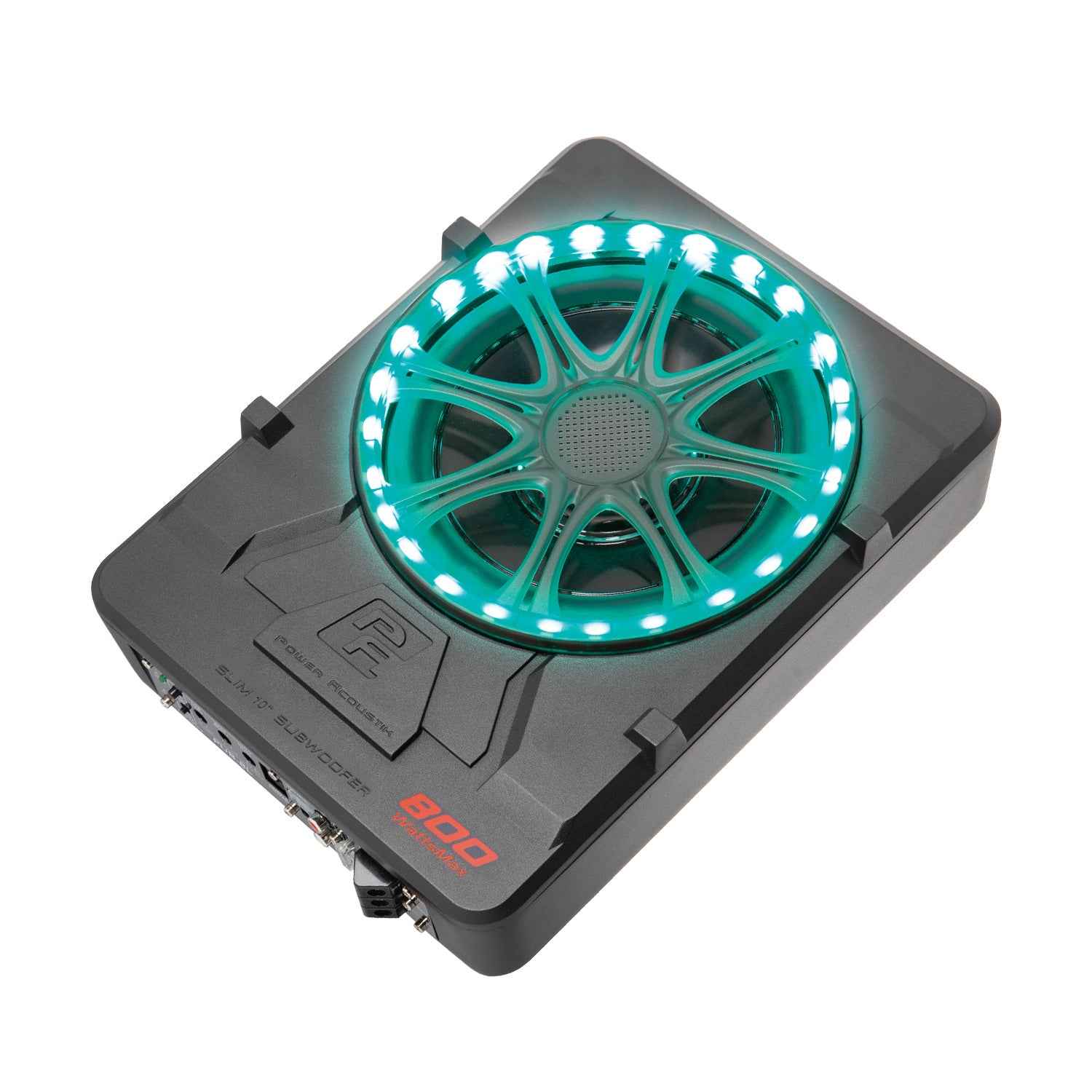 Power Acoustik THIN PUB-10L Subwoofer Attivo 10" 800W RGB