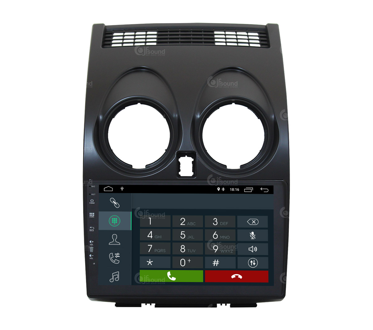 JFSound X7C-PRO JF-039NQ autoradio Android Qashqai DSP