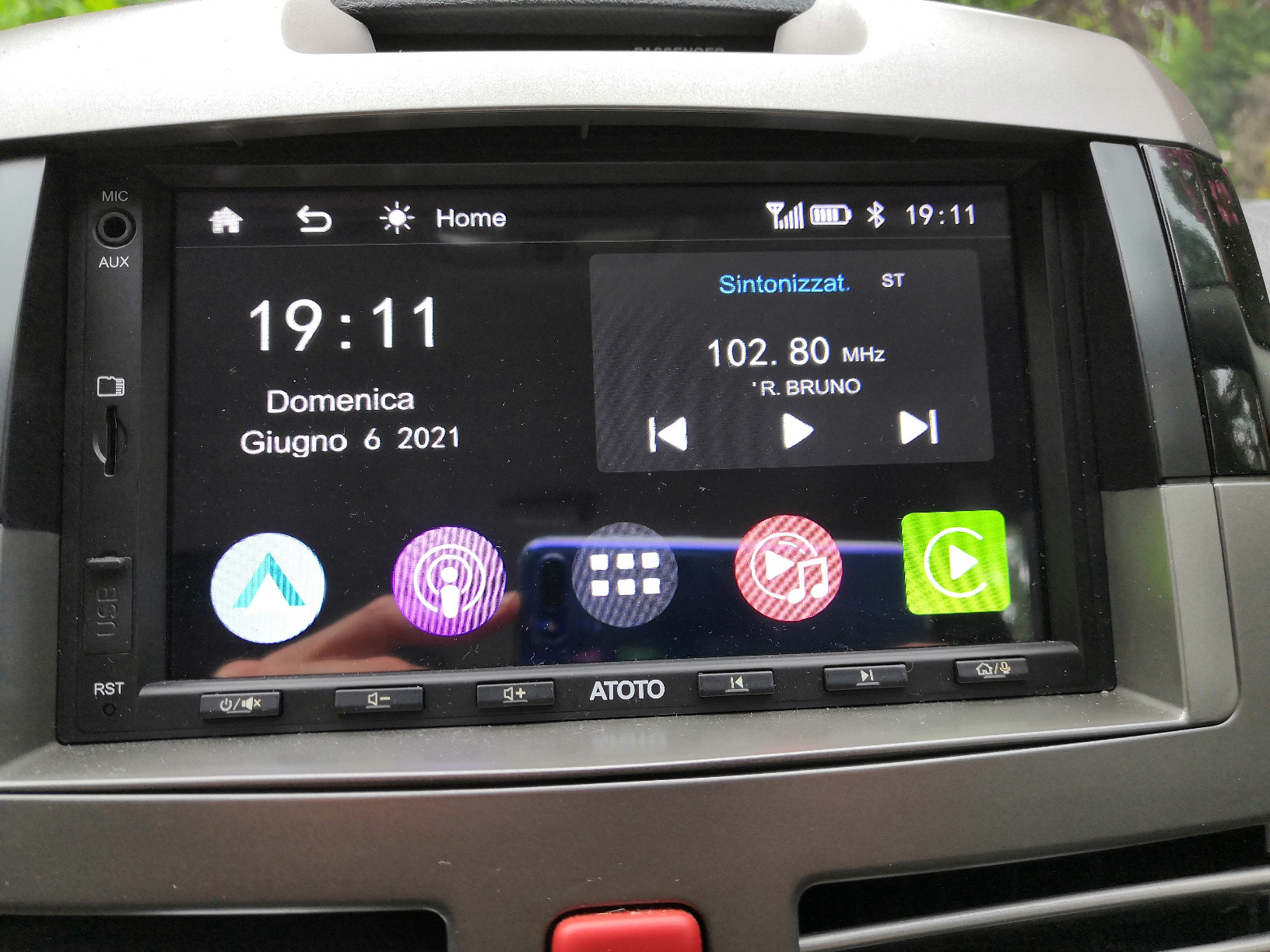ATOTO F7 WE Autoradio 2 DIN 10,1" CarPlay Wireless