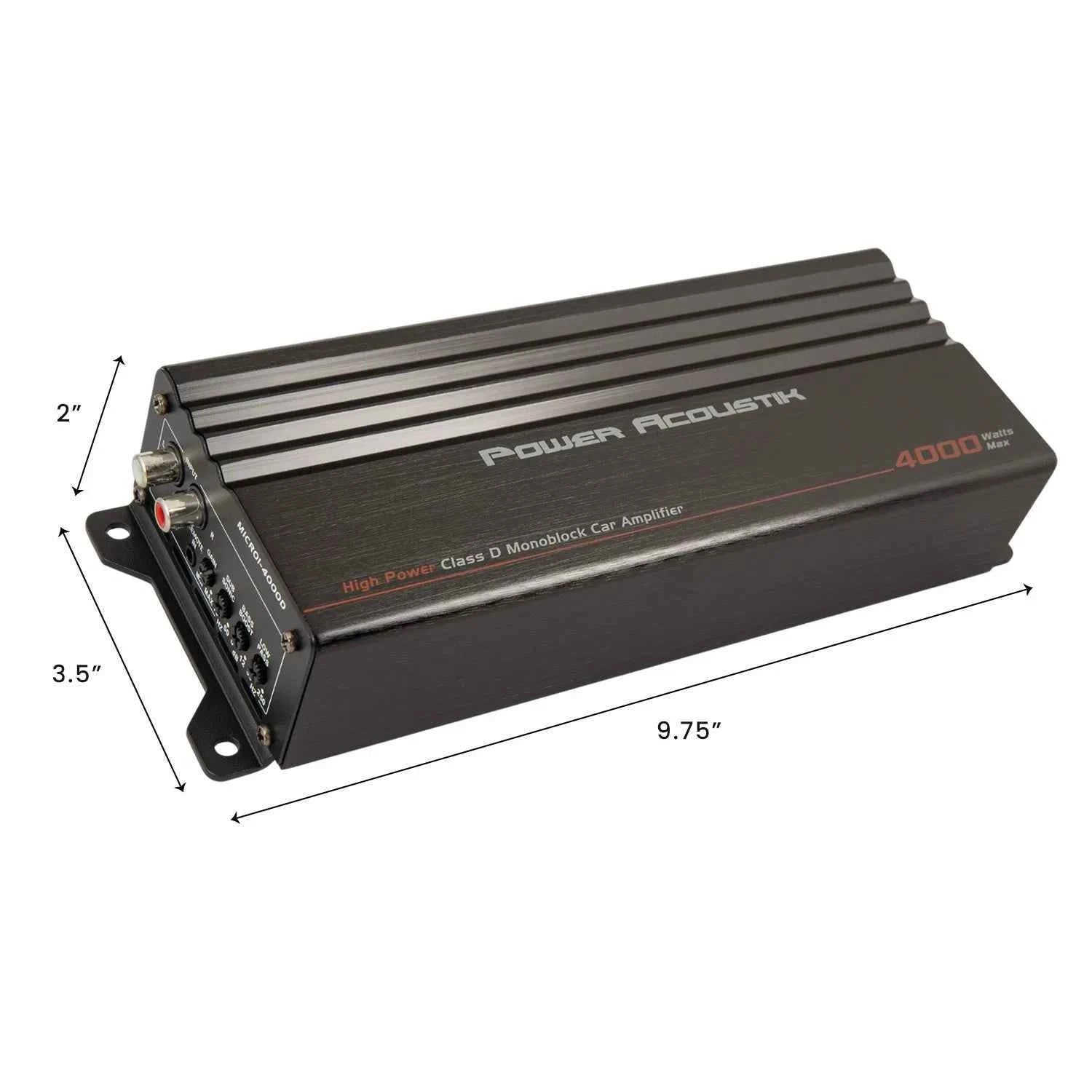 Power Acoustik MICRO1-4000D amplificatore mono 4000W 1 ohm