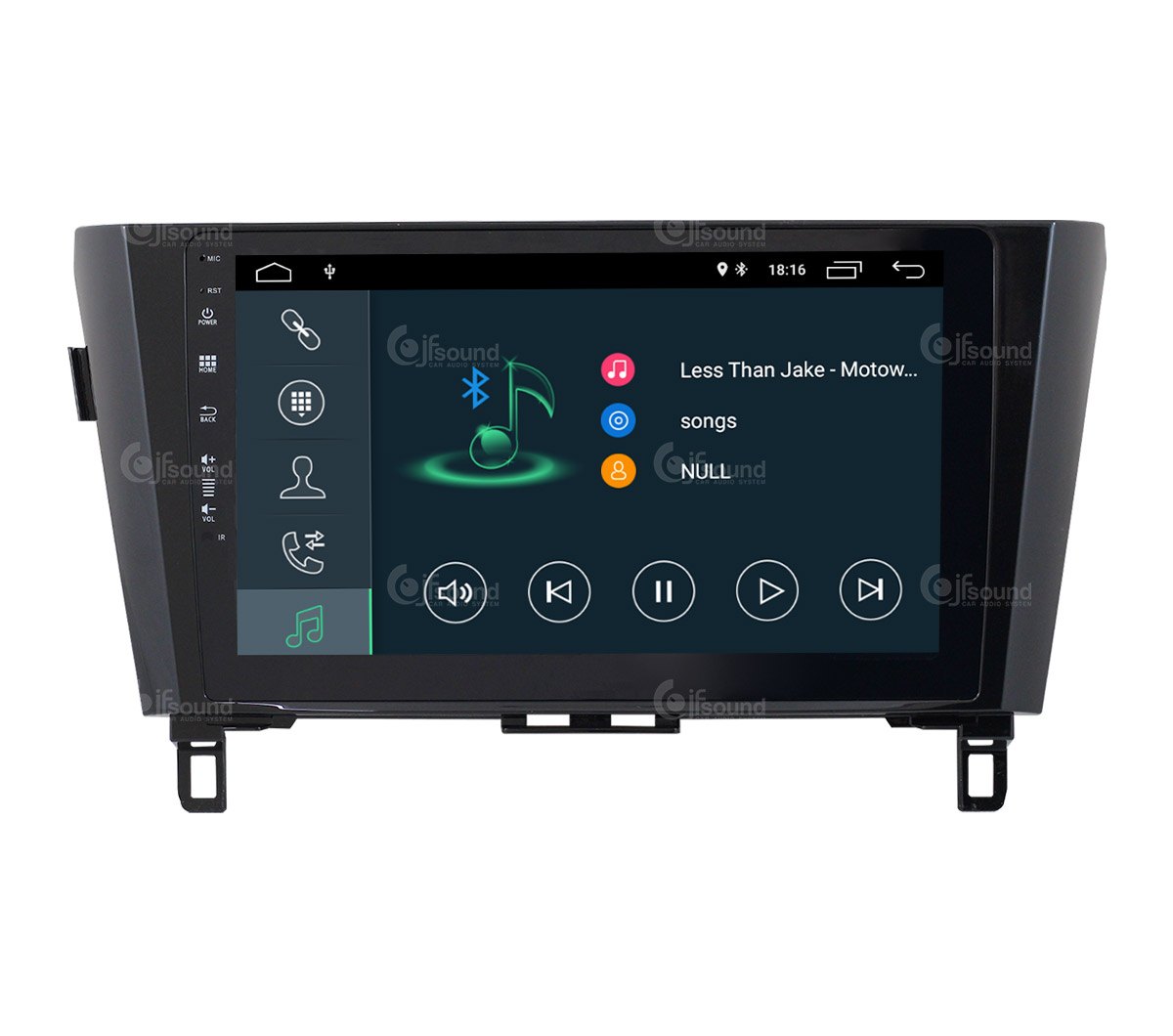 JFSound X7C-PRO JF-031NX Autoradio per Nissan Qashqai X-Trail