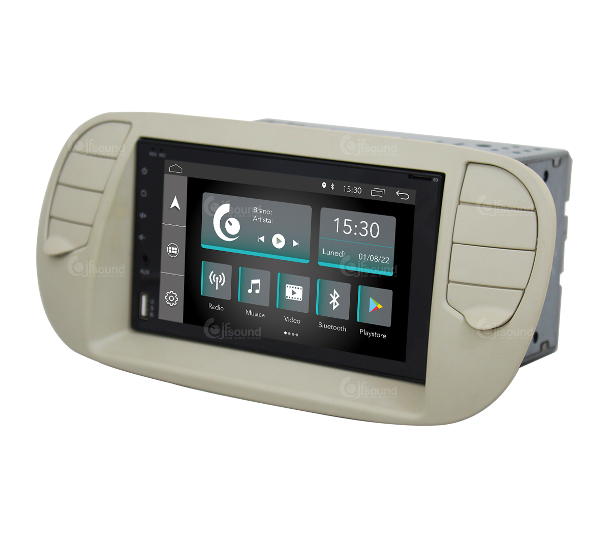 JFSound X7C-PRO JF-227-X7C-F5P-PRO autoradio Fiat 500 DSP