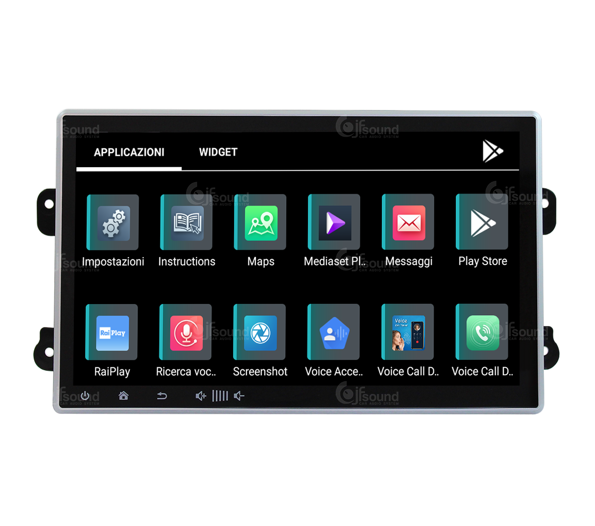 JFSound X9C-PRO JF-111-X9C-D8-PRO autoradio Fiat Ducato 8 4G