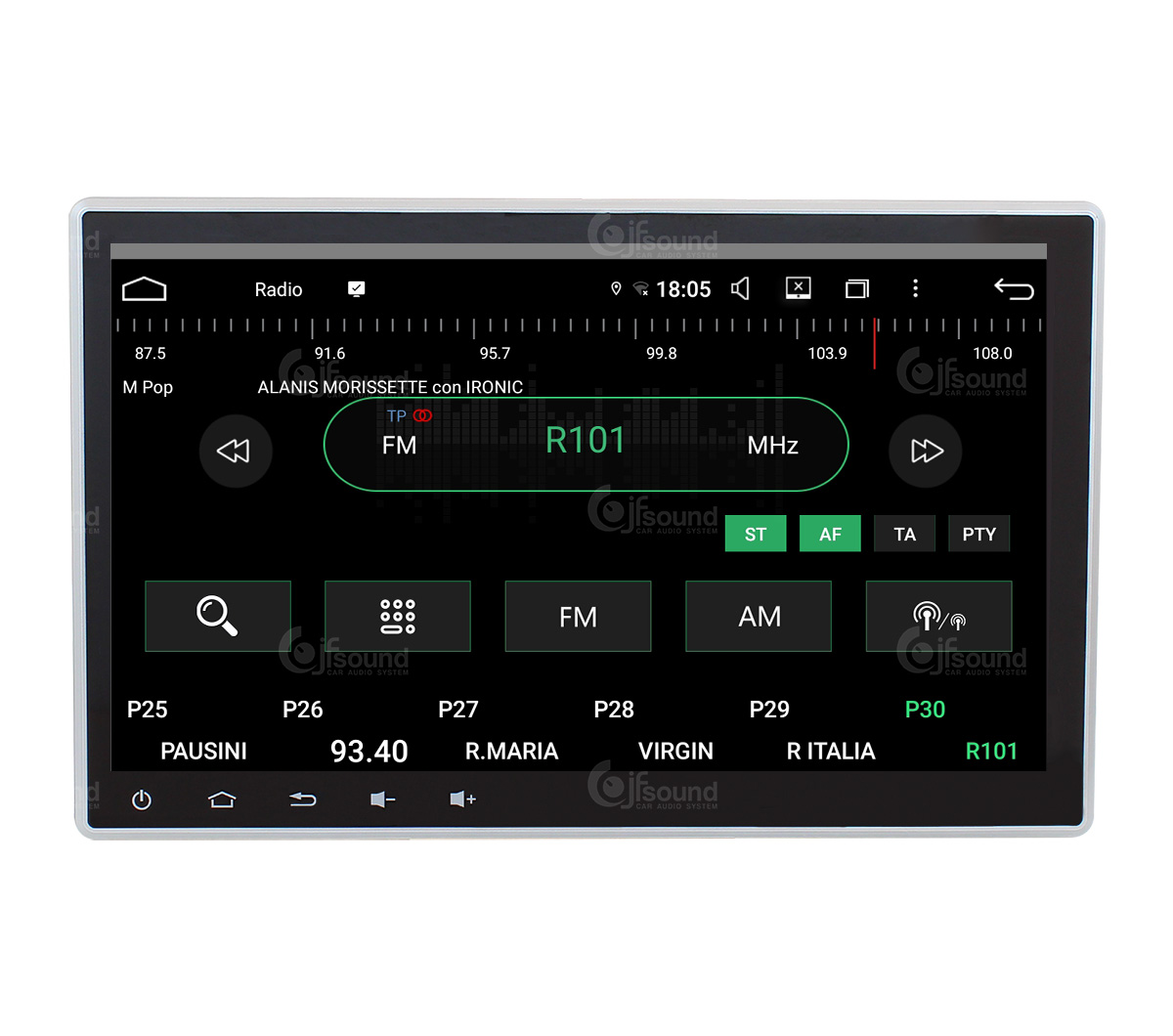 JFSound UP-PRO JF-011-UP-OM-PRO autoradio Movano wireless
