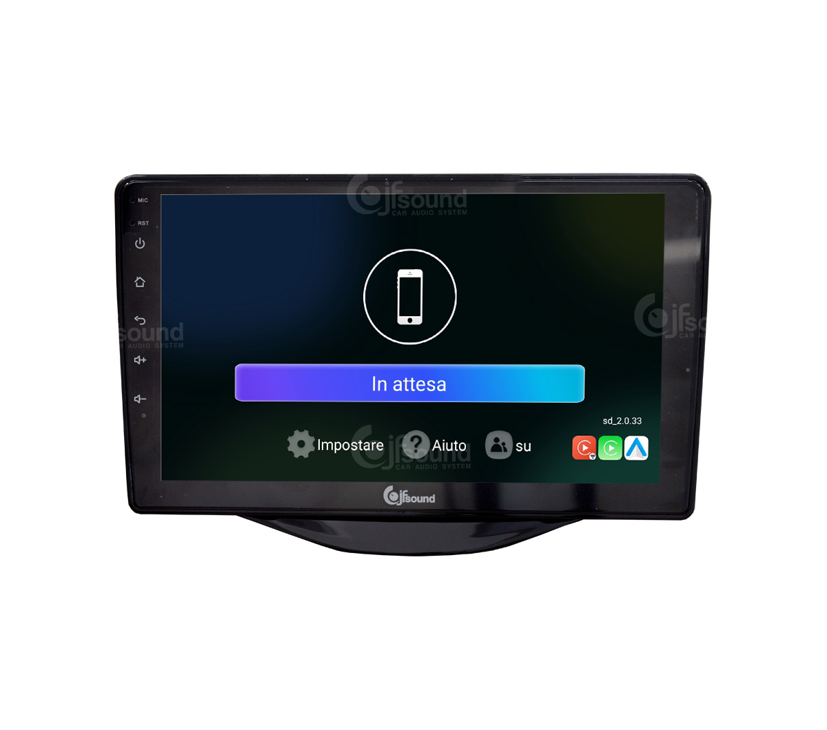 JFSound UP-PRO JF-139TA-UP-PRO autoradio Toyota Aygo Citroen C1