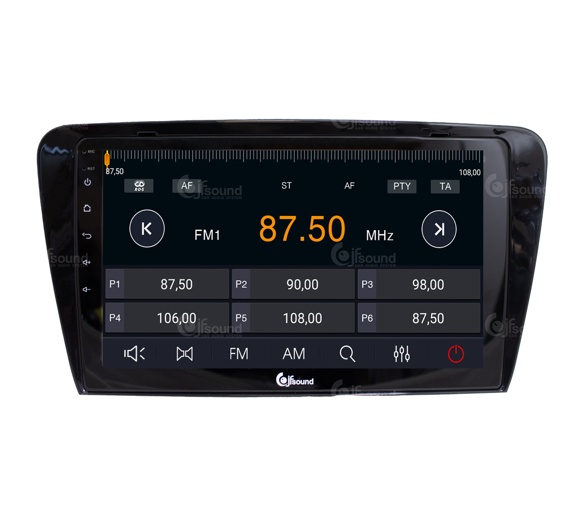 JFSound X9C-PRO JF-231SO autoradio Android Skoda Octavia 4G
