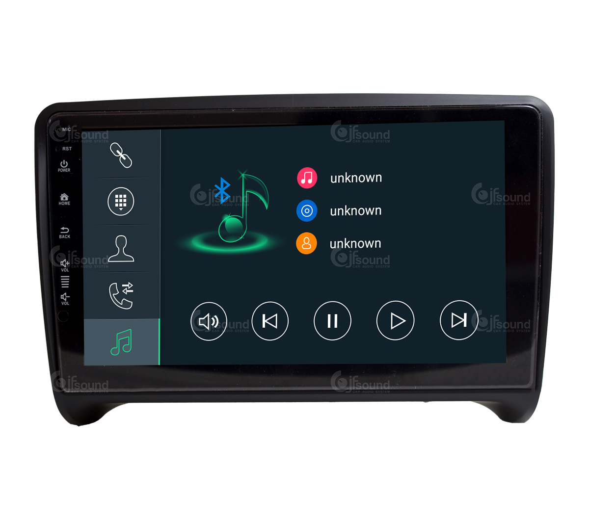 JFSound X9C-PRO JF-039AT-X9C-PRO autoradio Android Audi TT 4G