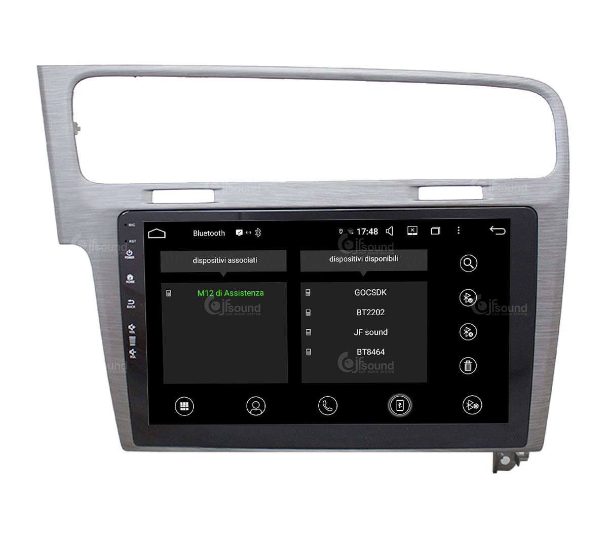 JFSound UP-PRO JF-033W7-UP-PRO autoradio Golf 7 CarPlay